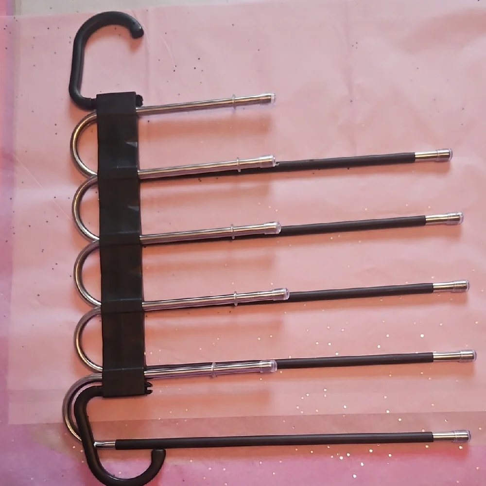 Set of 2 Black Multi-Purpose Hanger - Picture 1 of 3